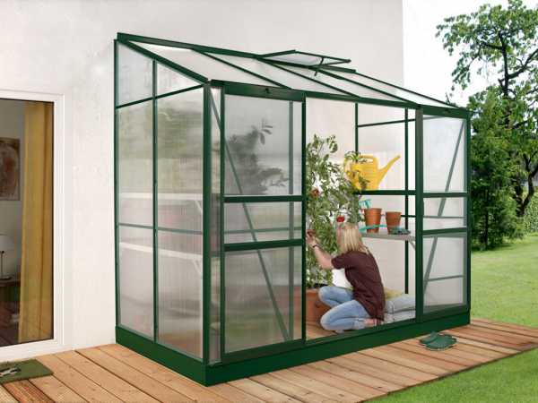 Gewächshaus "Ida 7800 HKP 4 mm", grün