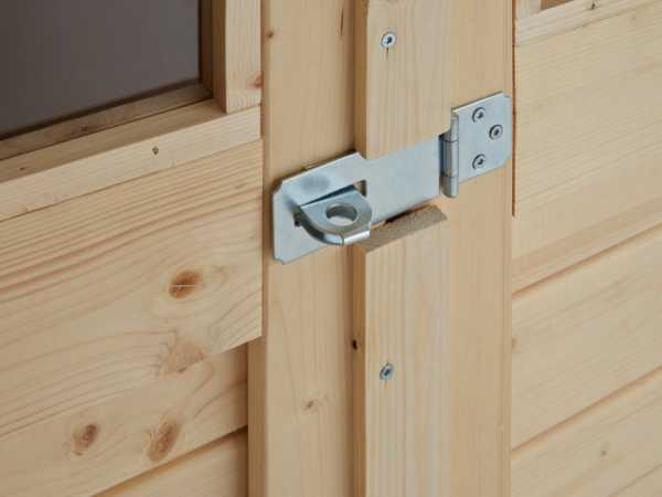 Gartenhaus Sylta 1 14 mm natur