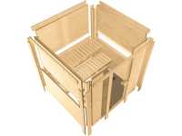 Vorschau: Massivholzsauna Premiumsauna 38 mm Betty Vorschau: Massivholzsauna Premiumsauna 38 mm Betty