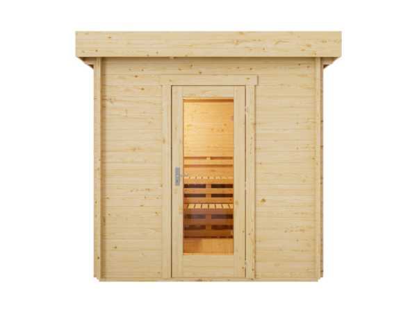 Saunahaus QuadraSpa Naturbelassen
