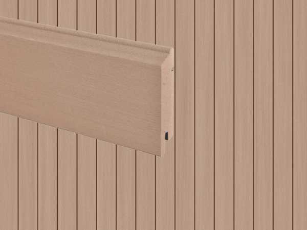 UPB Resysta Rhombusprofil unbehandelt 3,4 m