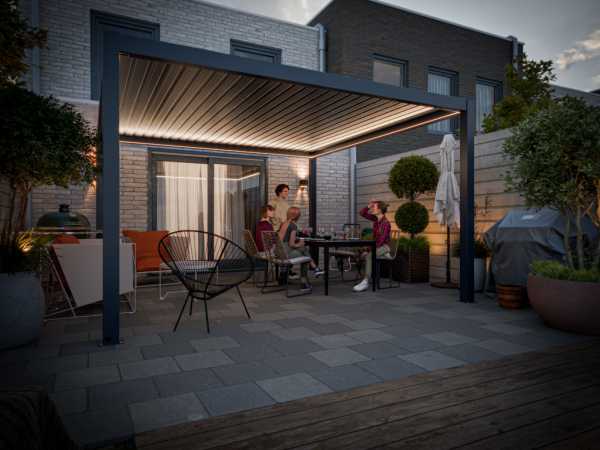 Beleuchtungs-KIT warmweiß für Alu-Pergola Natura