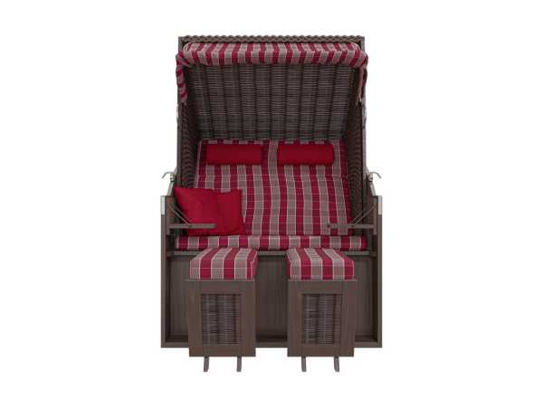 Strandkorb Trendy Pure Standard grau Design 435