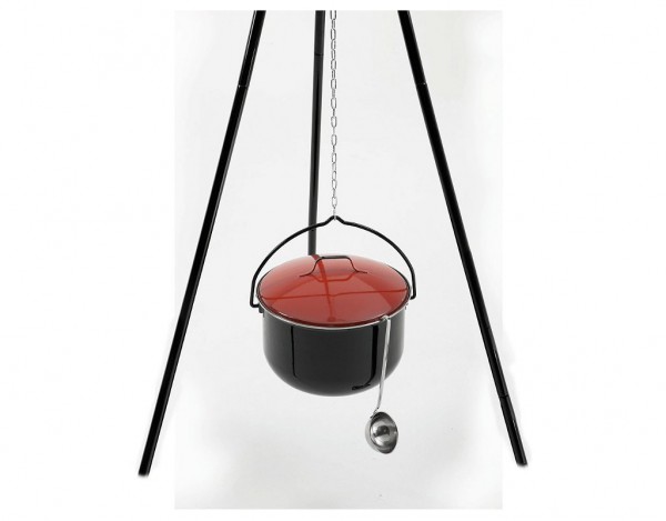 Topf 14 Liter mit Deckel und Kelle