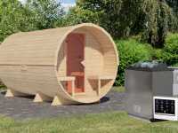 Vorschau: Fasssauna 3 SET naturbelassen Vorschau: Fasssauna 3 SET naturbelassen