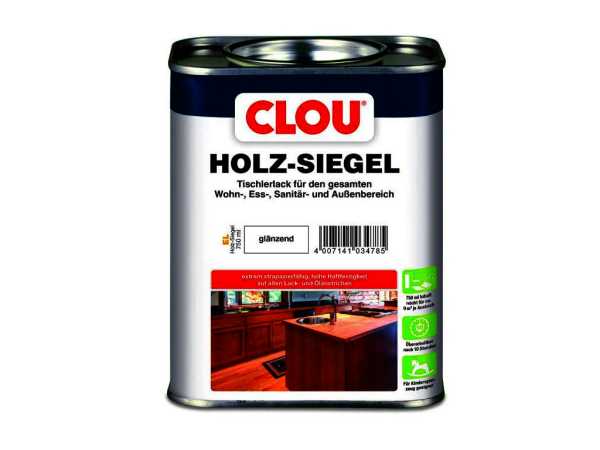 Holz-Siegel glänzend