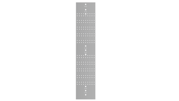 Lochblech 2in1 für alle Gerätehäuser