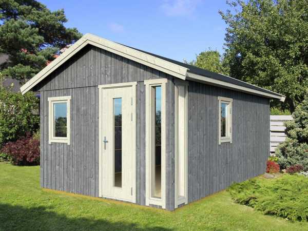 Gartenhaus Nordic Plus 19 19 mm naturbelassen