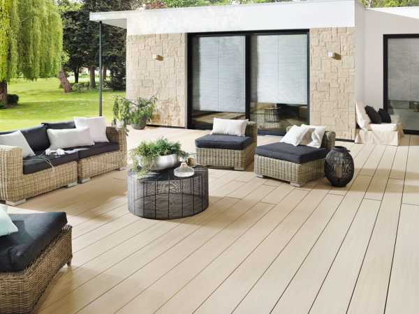 Terrassendiele DreamDeck WPC Platinum creme