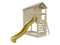 Vorschau: Stelzenhaus Luis kesseldruckimprägniert inkl. Rutsche gelb Vorschau: Stelzenhaus Luis kesseldruckimprägniert inkl. Rutsche gelb