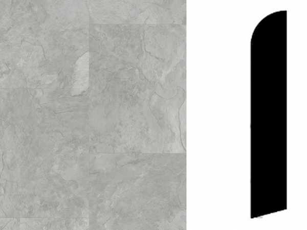 Sockelleiste Rustic Slate Grey Dekor