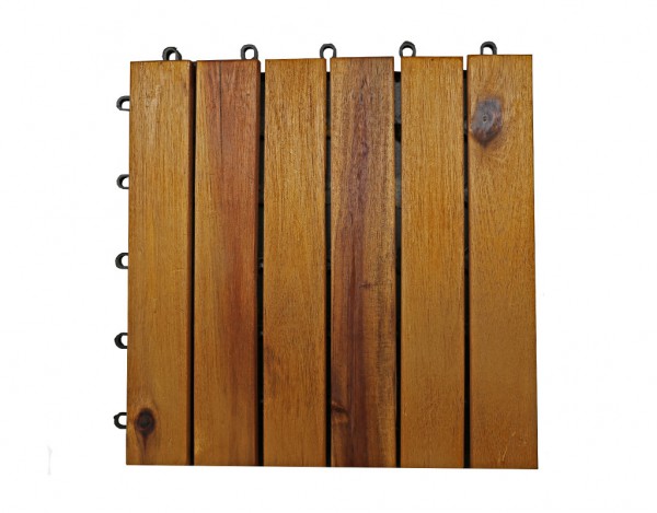 Terrassenfliese Akazie Holzfliese geölt | Holzfliesen