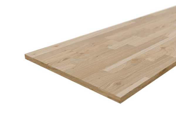 Leimholz europäische Eiche A-B 18 mm, 250 x 40 cm