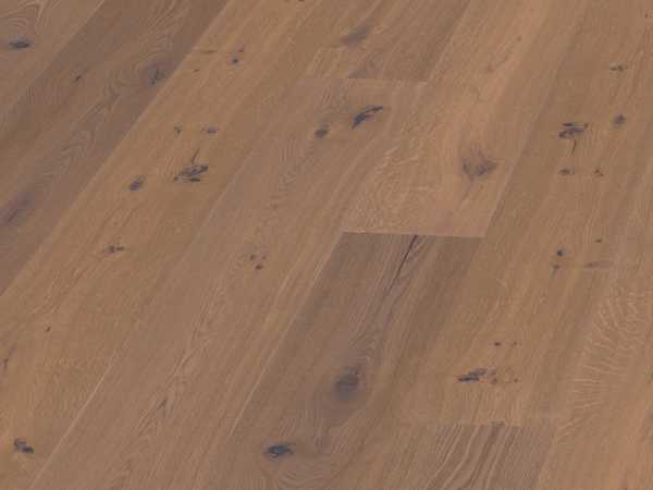 Parkett Boston XXL Eiche Astig geräuchert 2 Landhausdiele gebürstet