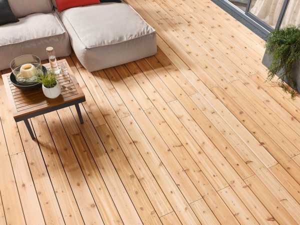 Terrassendiele Wester Red Cedar