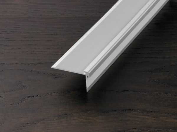 PROSTEP Treppenkante Aluminium eloxiert Edelstahl
