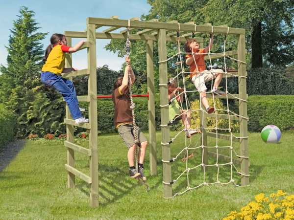 Spielgerüst Klettergerüst kesseldruckimprägniert