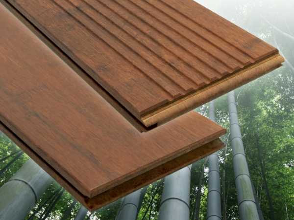 Terrassendiele Thermo-Bambus N-durance hell