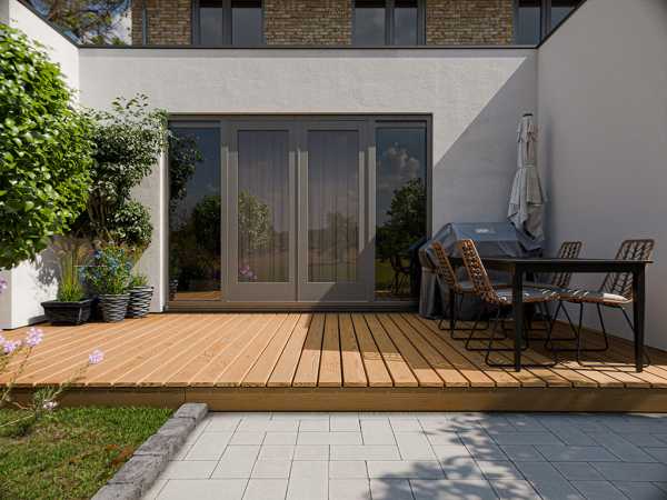 Terrassendiele Hochgebirgslärche