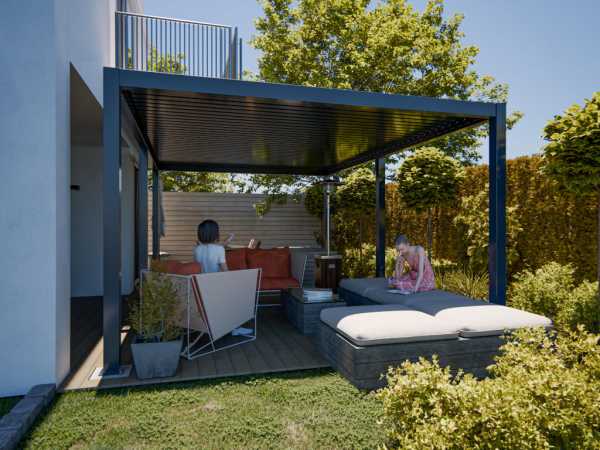 Pergola Aluminium Terra elektrisch
