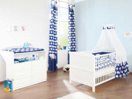 Kinderzimmer Sparset "Erik und Viktoria" weiß