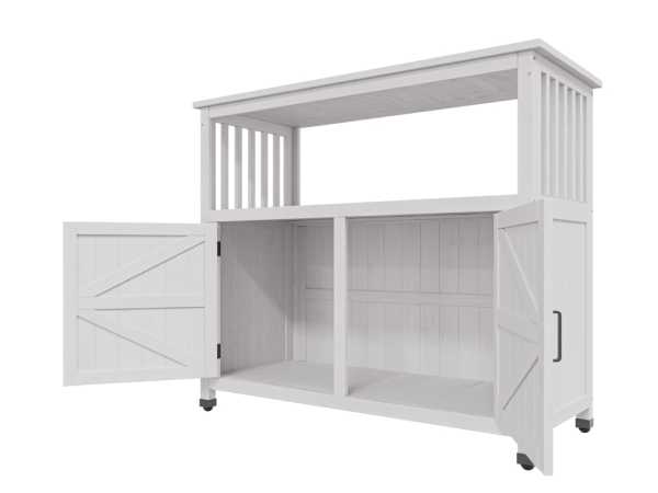 Geräteschrank "Jason" weiß für Innen- und Außenbereich