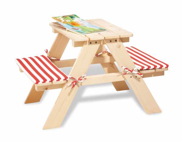 Kindersitzgruppe Nicki für 2 naturbelassen