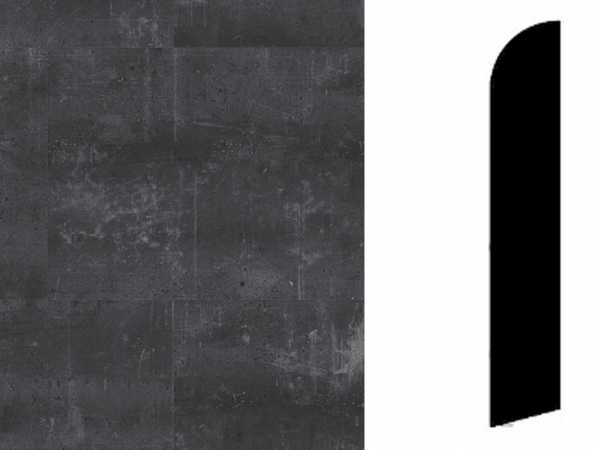 Sockelleiste Composite Black Dekor