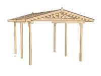 Vorschau: Carport 611 Vorschau: Carport 611