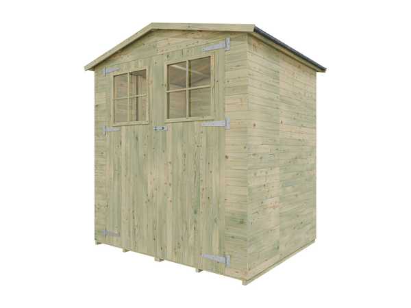 Gerätehaus Berlin Gr. 2 14 mm, kesseldruckimprägniert