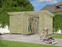 Vorschau: Gerätehaus Riga 9 mm kesseldruckimprägniert Vorschau: Gerätehaus Riga 9 mm kesseldruckimprägniert