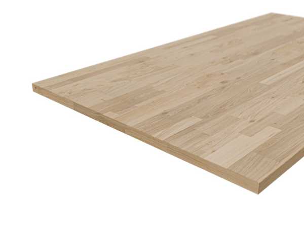 Leimholz europäische. Eiche A-B 28 mm, 150 x 80 cm