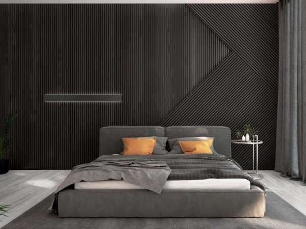 Akustikpaneele SilentDesign Eiche Donau 240 cm