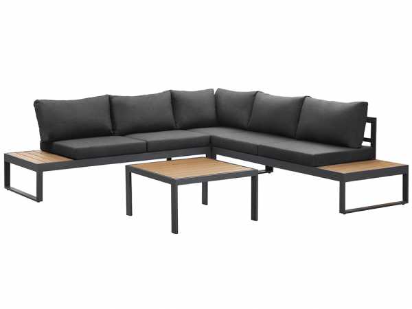 Loungeset Polywood anthrazit