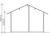 Vorschau: Gartenhaus Blockbohlenhaus Esbjerg 1 45 mm naturbelassen Vorschau: Gartenhaus Blockbohlenhaus Esbjerg 1 45 mm naturbelassen