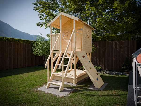 Stelzenhaus Nele naturbelassen