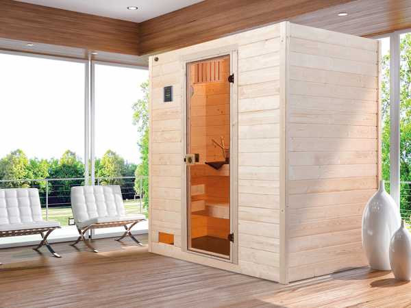 WE-Sauna Massiv. Valida 2 GT, ohne Ofen