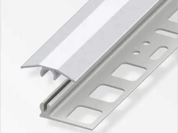 Übergangsprofil Clipstech Messing eloxiert für Parkett