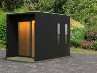 Vorschau: Saunahaus Catalina 73 mm schwarz Vorschau: Saunahaus Catalina 73 mm schwarz