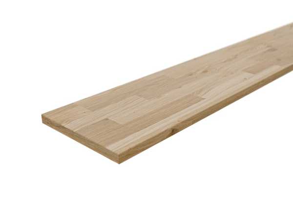 Leimholz europäische Eiche A-B 18 mm, 200 x 20 cm