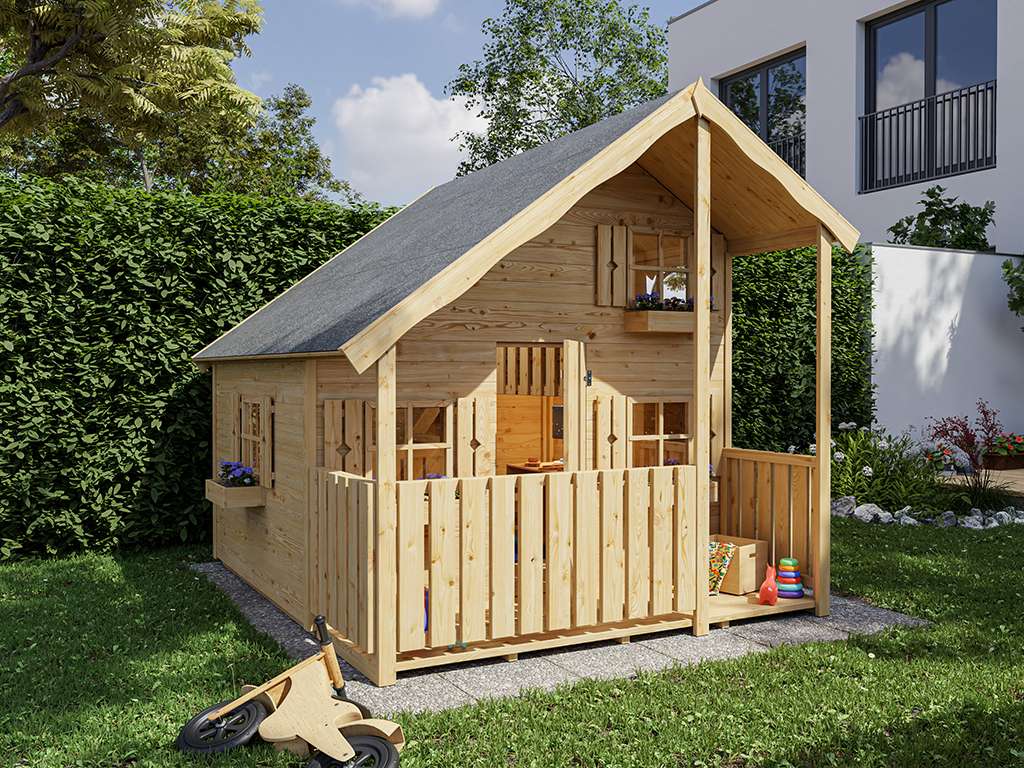 Garten Spielhaus für Kinder kaufen Holzprofi24
