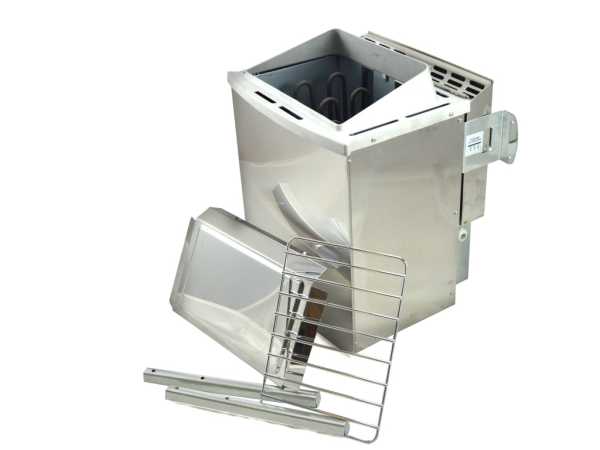 Saunaofen Bio-Kombiofen 9 kW aus Edelstahl