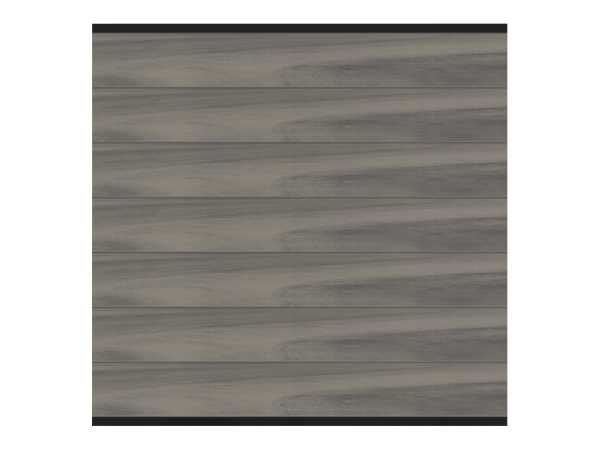 Steckzaun Bausatz MULTI-FENCE CO-EXTRUSION BPC Silvergrey