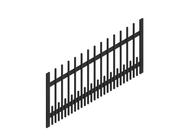 OSMO ALU-Fence Square Anthrazit