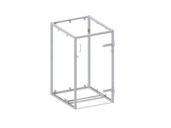 Mülltonnenbox Grundgestell Metall