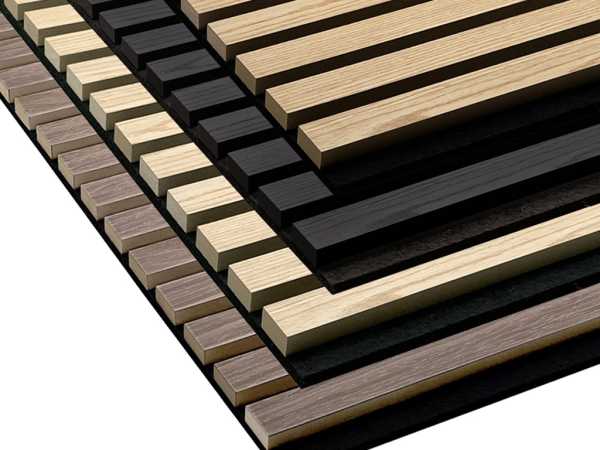 Akustikpaneele Dekor-Wandpaneele Quadrado geölt Verschiedene Dekore