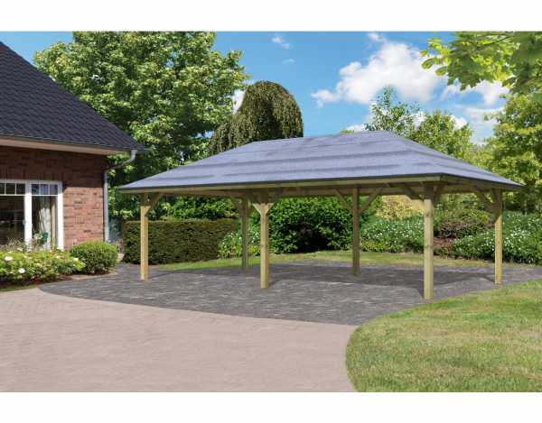 Carport "Kirn 2" CLASSIC naturbelassen