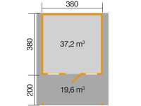 Vorschau: Gartenhaus 138 A Gr. 2 45 mm naturbelassen Vorschau: Gartenhaus 138 A Gr. 2 45 mm naturbelassen