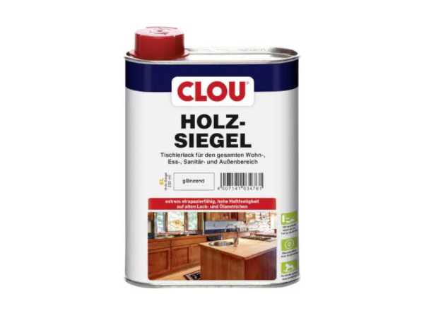 Holz-Siegel glänzend