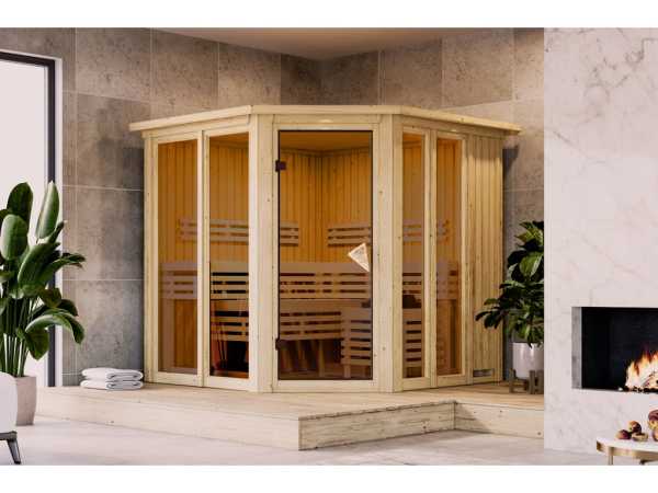 Sauna Airi SET mit Ofen 9 kW, integrierter Steuerung
